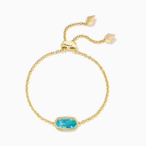 Kendra Scott Elaina Bracelet in Turquoise Magnesite